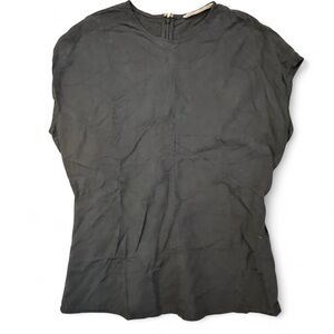 Everlane Tencel Drape Top with Butterlight fabric in Black Size 00